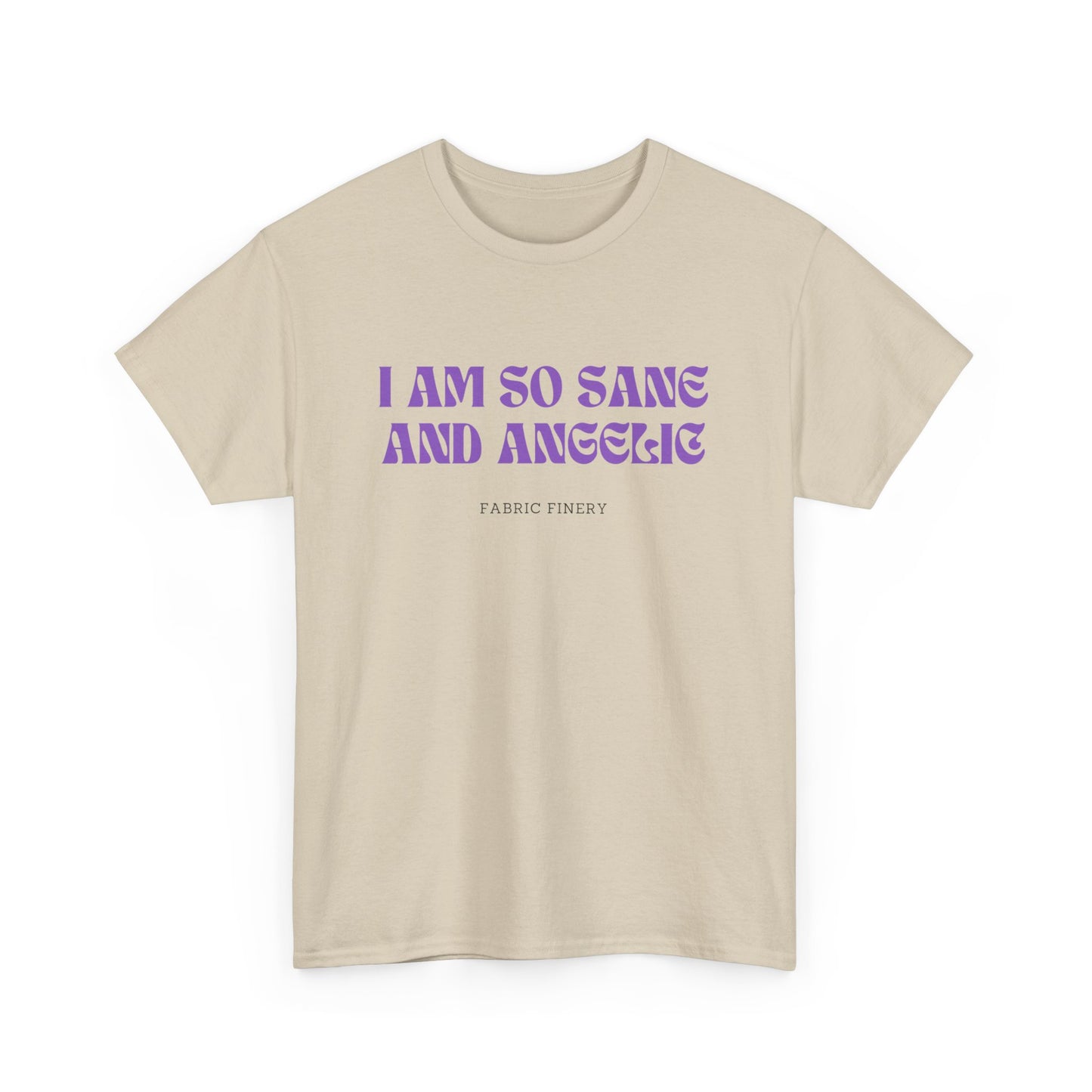 SANE AND ANGELIC Unisex Heavy Cotton Tee