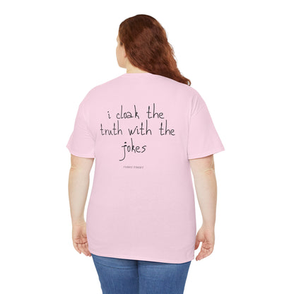 TRUTH 'n'JOKES Unisex-T-Shirt aus schwerer Baumwolle