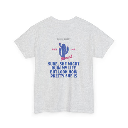 SHE IS PRETTY Unisex Heavy Cotton Tee