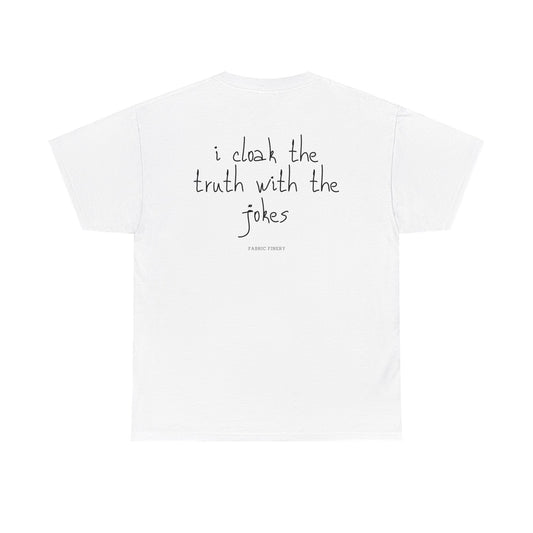 TRUTH 'n'JOKES Unisex-T-Shirt aus schwerer Baumwolle