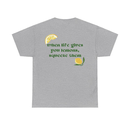 LEMONS Unisex Schweres Baumwoll-T-Shirt 