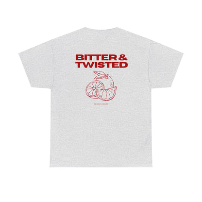 BITTER &amp; TWISTED Unisex-T-Shirt aus schwerer Baumwolle