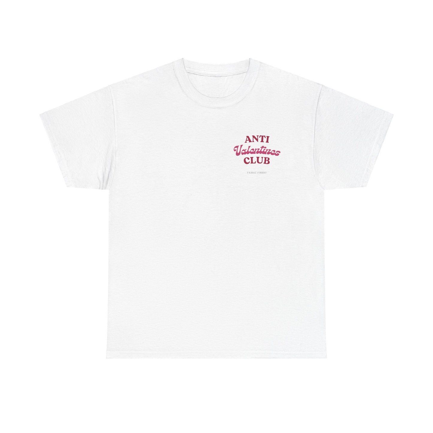 ANTI VALENTINES CLUB Unisex Heavy Cotton Tee