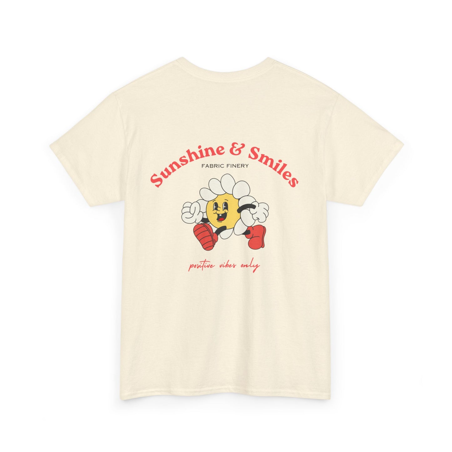 SUNSHINE AND SMILES Unisex Heavy Cotton Tee