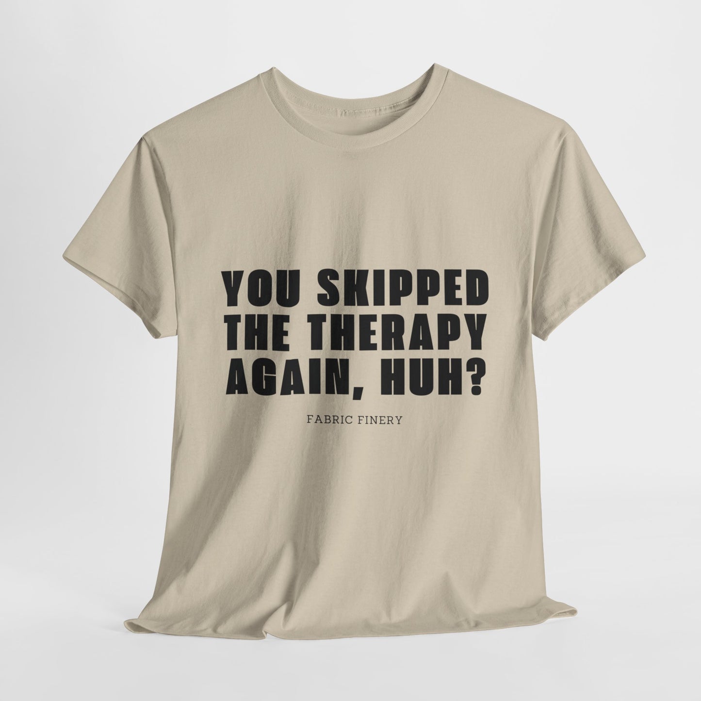 SKIPPED THERAPY Unisex-T-Shirt aus schwerer Baumwolle 