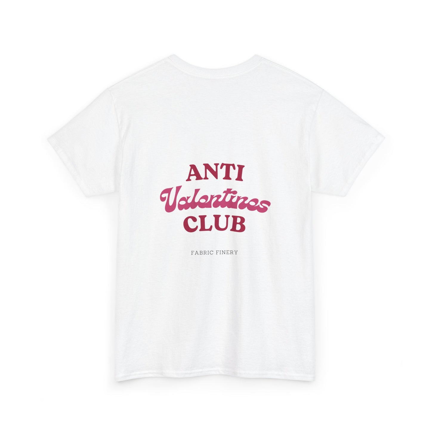 ANTI VALENTINES CLUB Unisex Heavy Cotton Tee