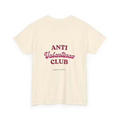 ANTI VALENTINES CLUB Unisex Heavy Cotton Tee