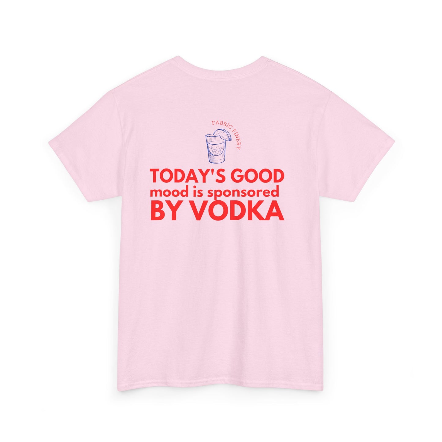 VODKA Unisex Schweres Baumwoll-T-Shirt