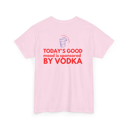 VODKA Unisex Schweres Baumwoll-T-Shirt