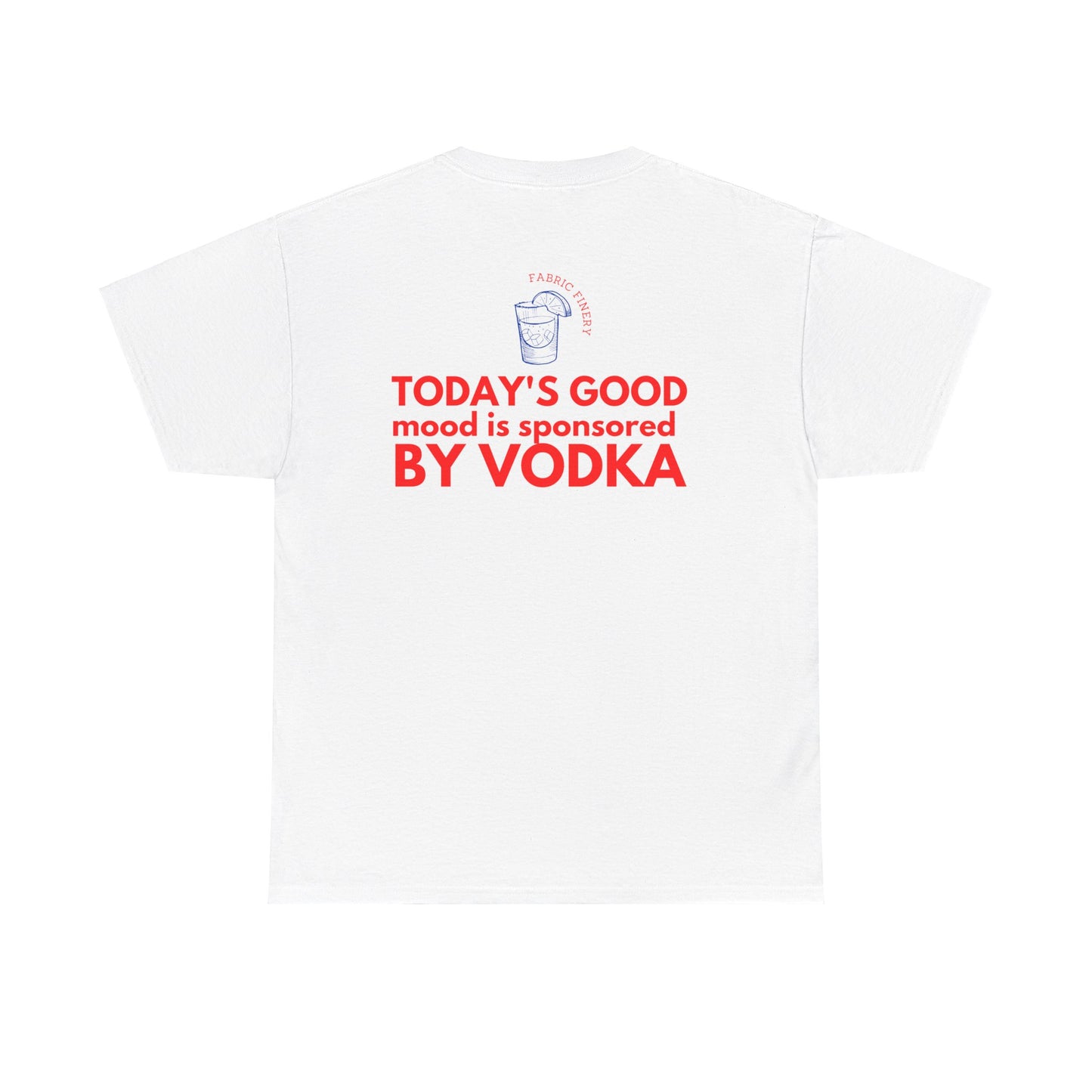 VODKA Unisex Schweres Baumwoll-T-Shirt