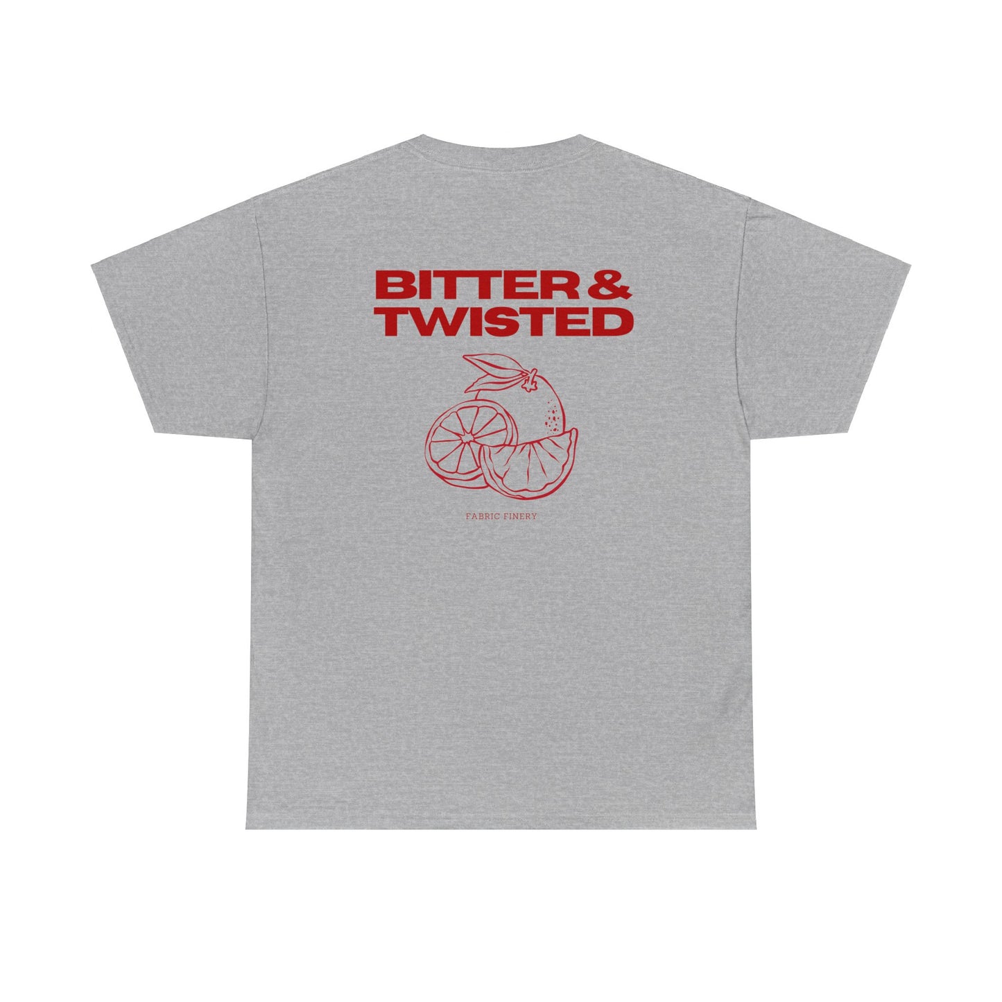 BITTER &amp; TWISTED Unisex-T-Shirt aus schwerer Baumwolle