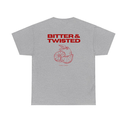 BITTER &amp; TWISTED Unisex-T-Shirt aus schwerer Baumwolle