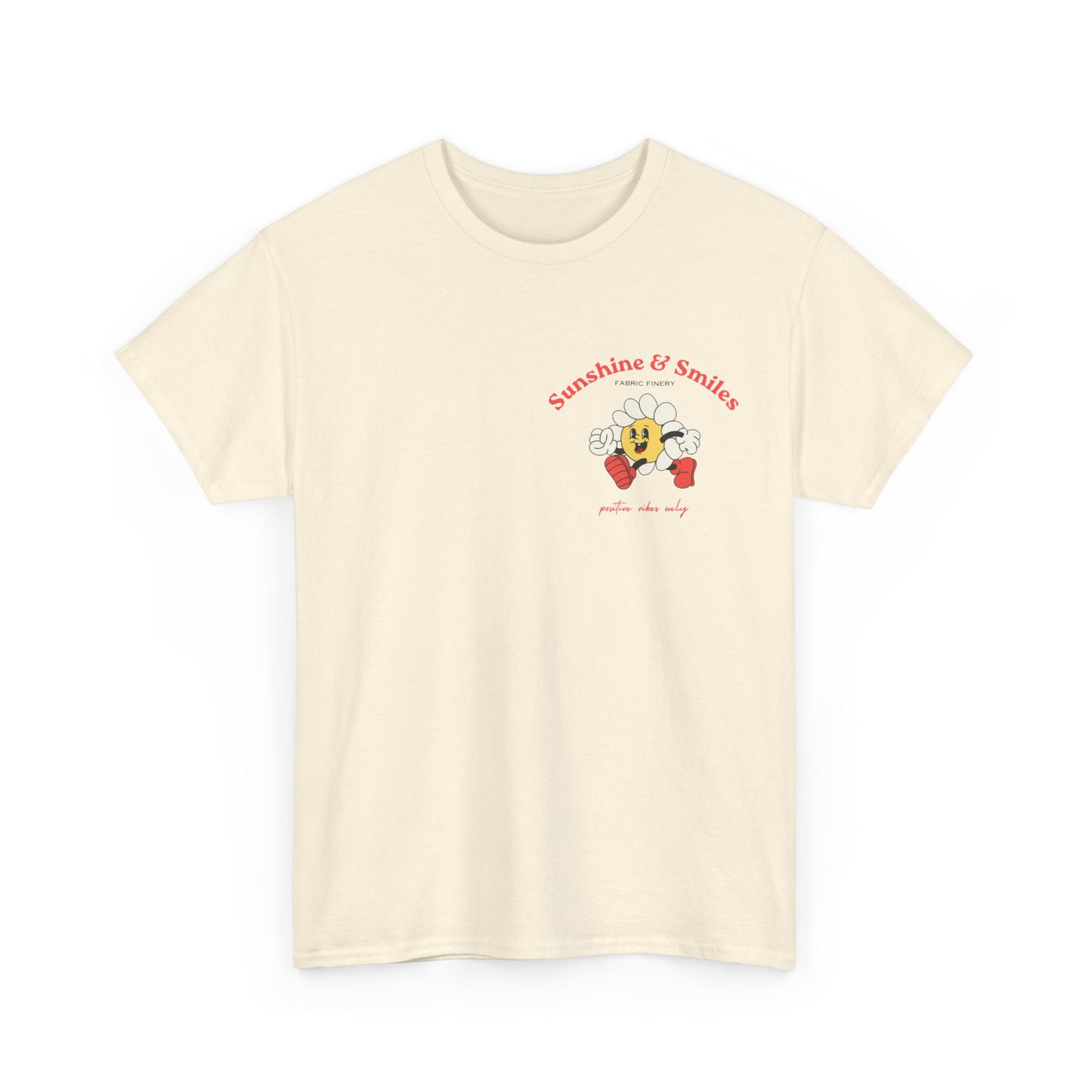 SUNSHINE AND SMILES Unisex Heavy Cotton Tee