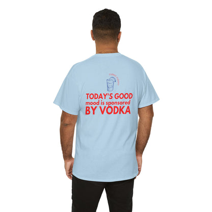 VODKA Unisex Schweres Baumwoll-T-Shirt