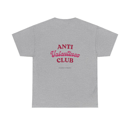 ANTI VALENTINES CLUB Unisex Heavy Cotton Tee