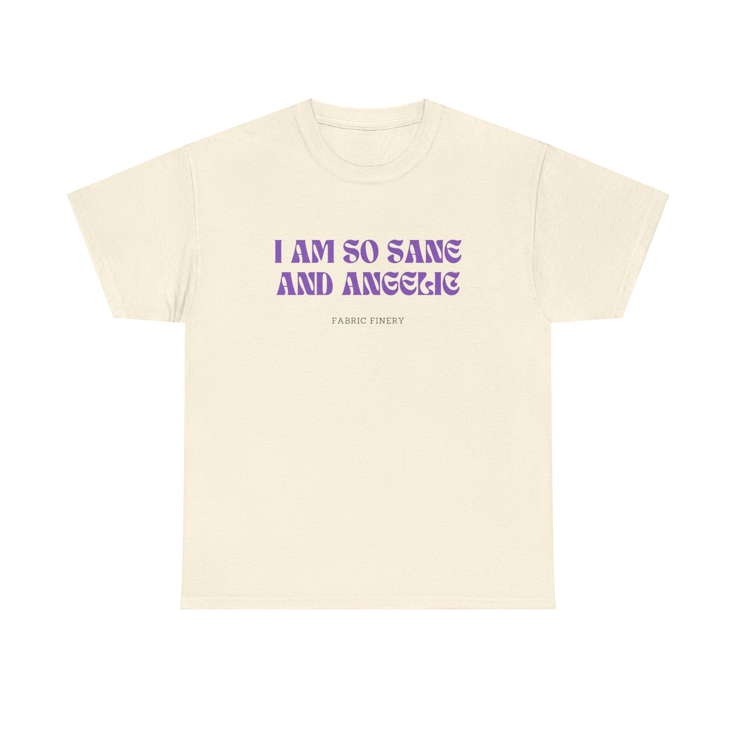 SANE AND ANGELIC Unisex Heavy Cotton Tee