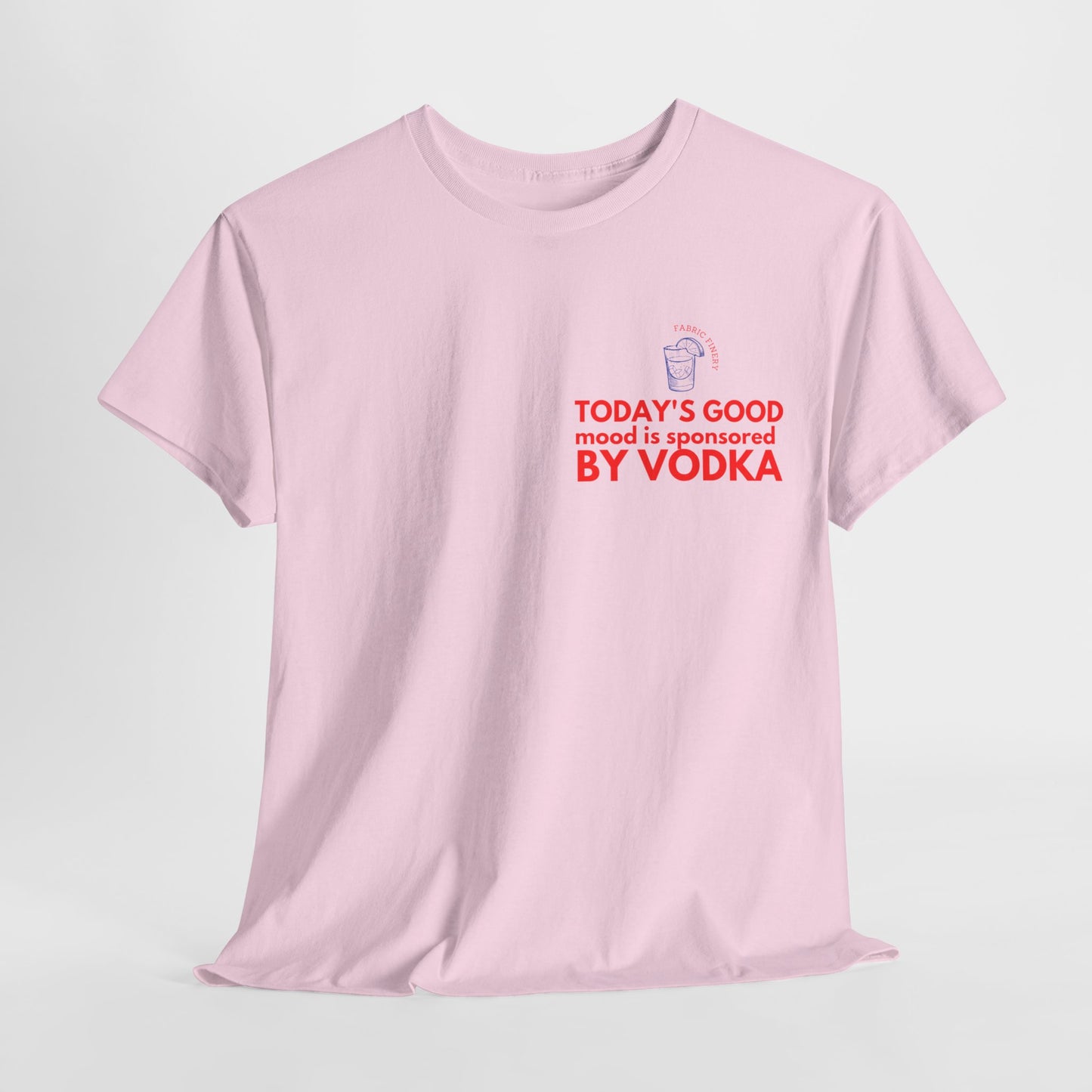 VODKA Unisex Schweres Baumwoll-T-Shirt