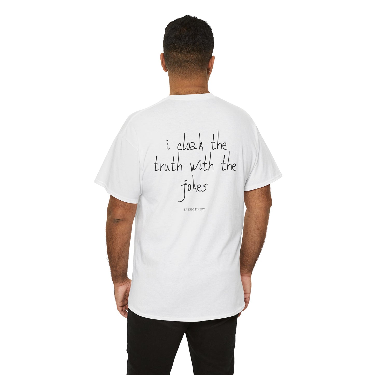 TRUTH 'n'JOKES Unisex-T-Shirt aus schwerer Baumwolle