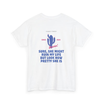 SHE IS PRETTY Unisex Heavy Cotton Tee