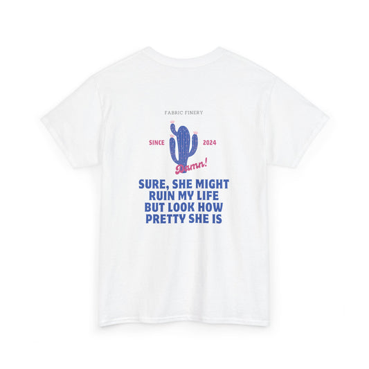 SHE IS PRETTY Unisex Heavy Cotton Tee