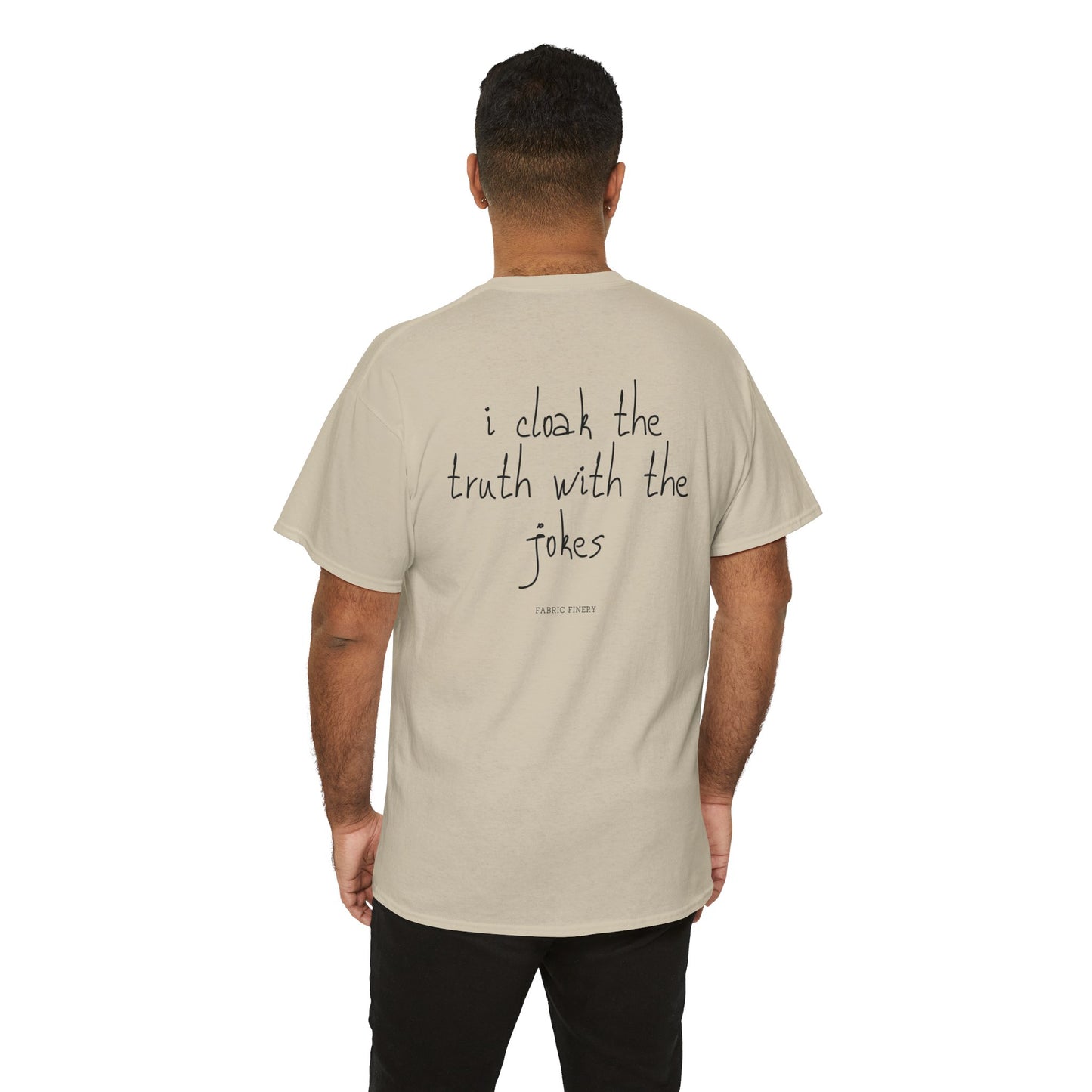 TRUTH 'n'JOKES Unisex-T-Shirt aus schwerer Baumwolle