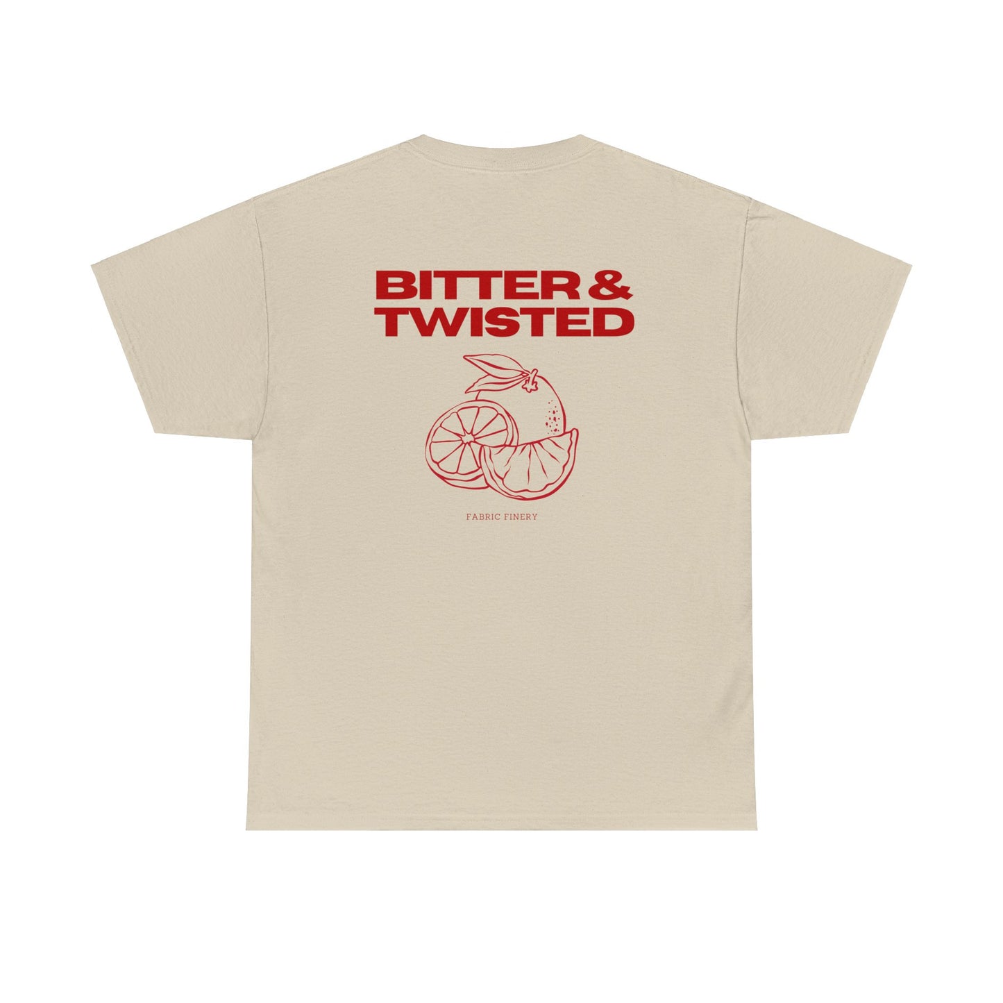 BITTER &amp; TWISTED Unisex-T-Shirt aus schwerer Baumwolle