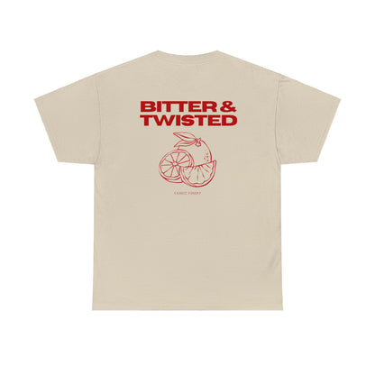 BITTER &amp; TWISTED Unisex-T-Shirt aus schwerer Baumwolle