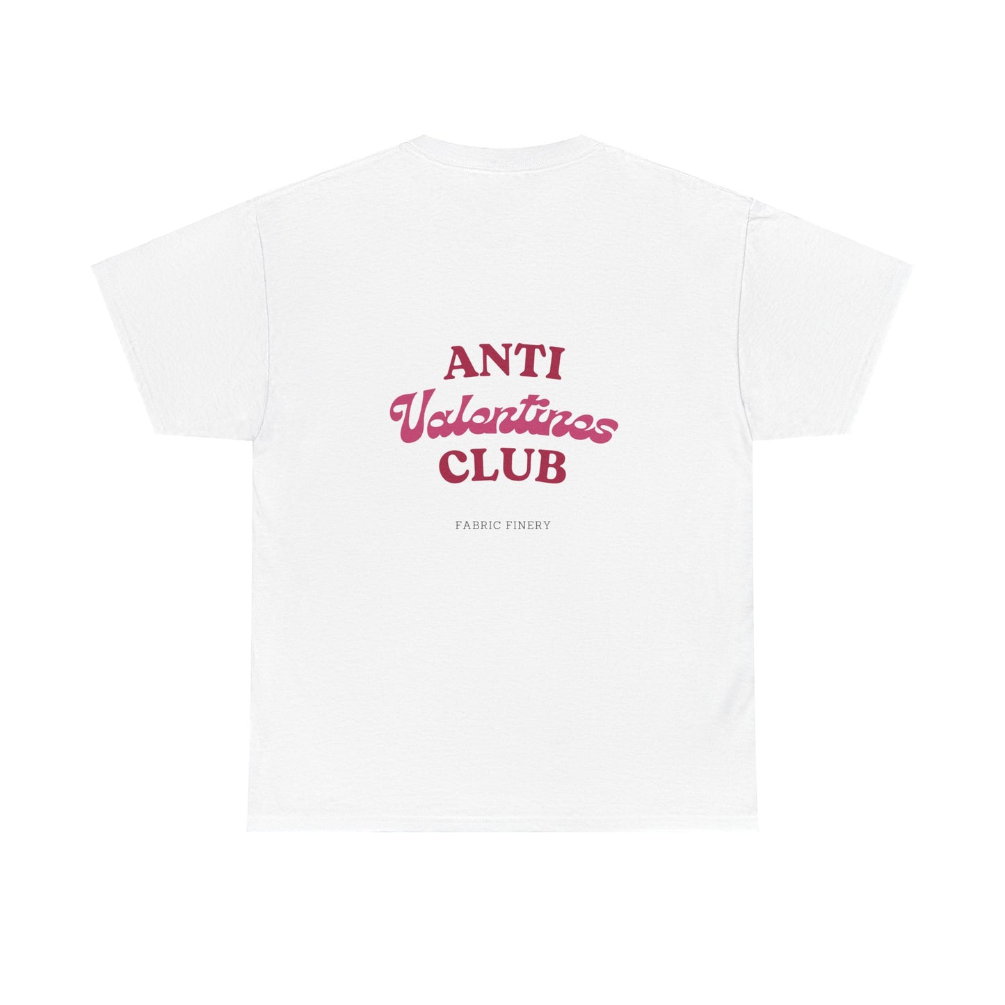 ANTI VALENTINES CLUB Unisex Heavy Cotton Tee