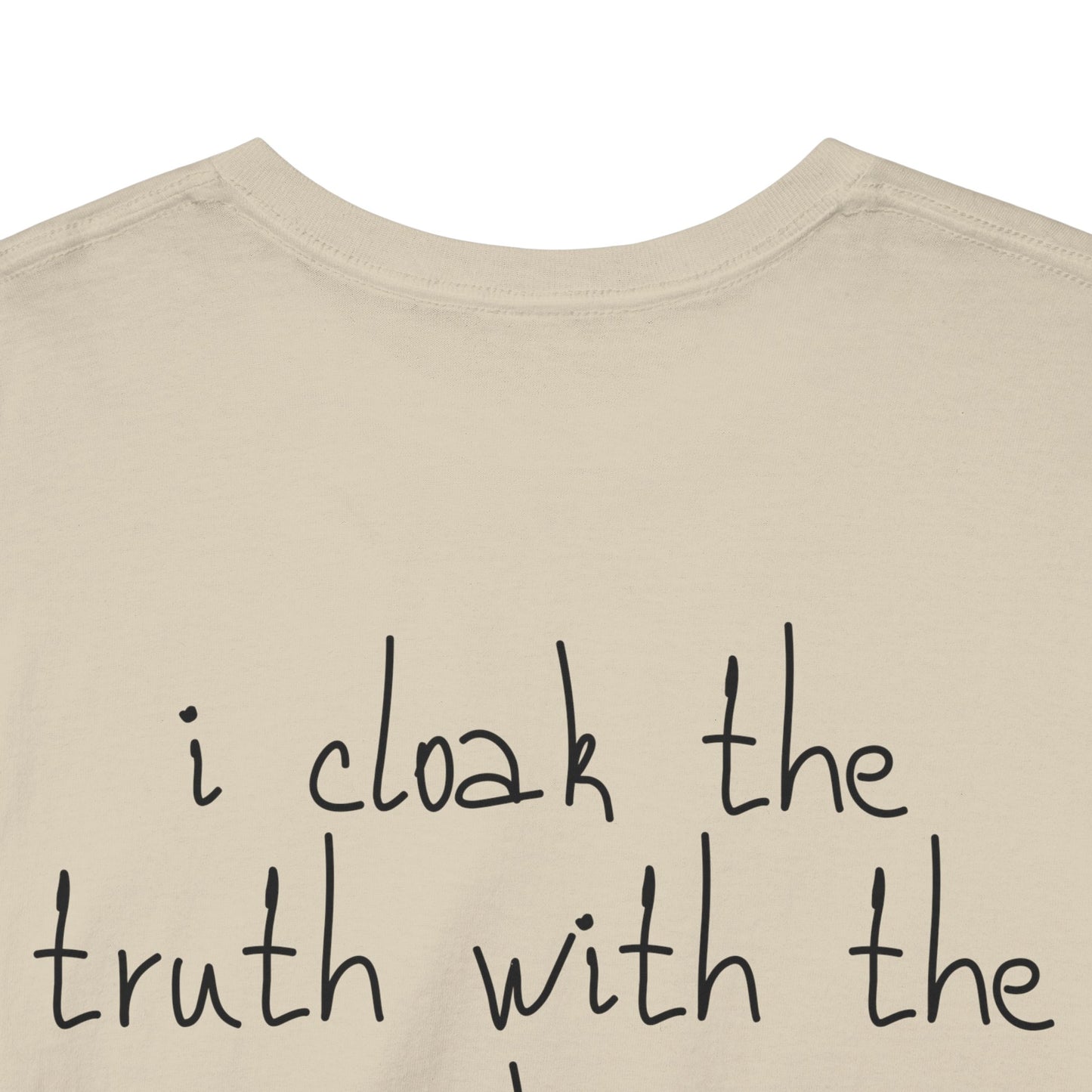 TRUTH 'n'JOKES Unisex-T-Shirt aus schwerer Baumwolle