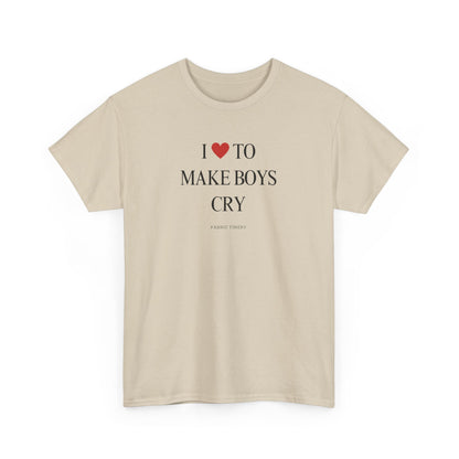 I LOVE TO Unisex Heavy Cotton Tee