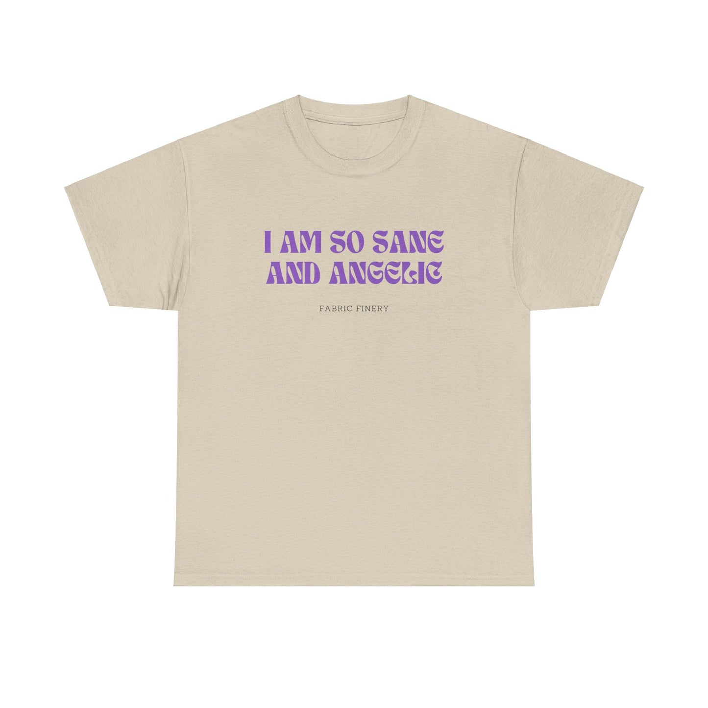 SANE AND ANGELIC Unisex Heavy Cotton Tee