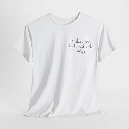 TRUTH 'n'JOKES Unisex-T-Shirt aus schwerer Baumwolle