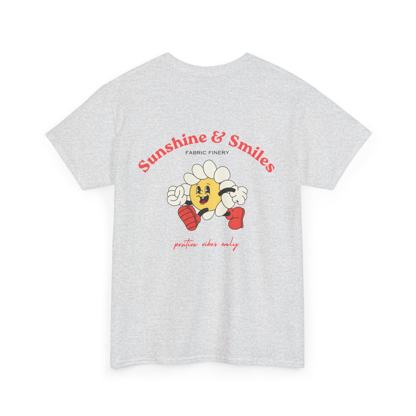 SUNSHINE AND SMILES Unisex Heavy Cotton Tee