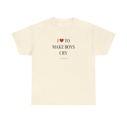 I LOVE TO Unisex Heavy Cotton Tee