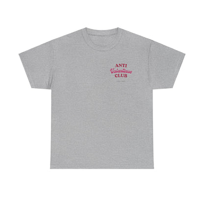 ANTI VALENTINES CLUB Unisex Heavy Cotton Tee