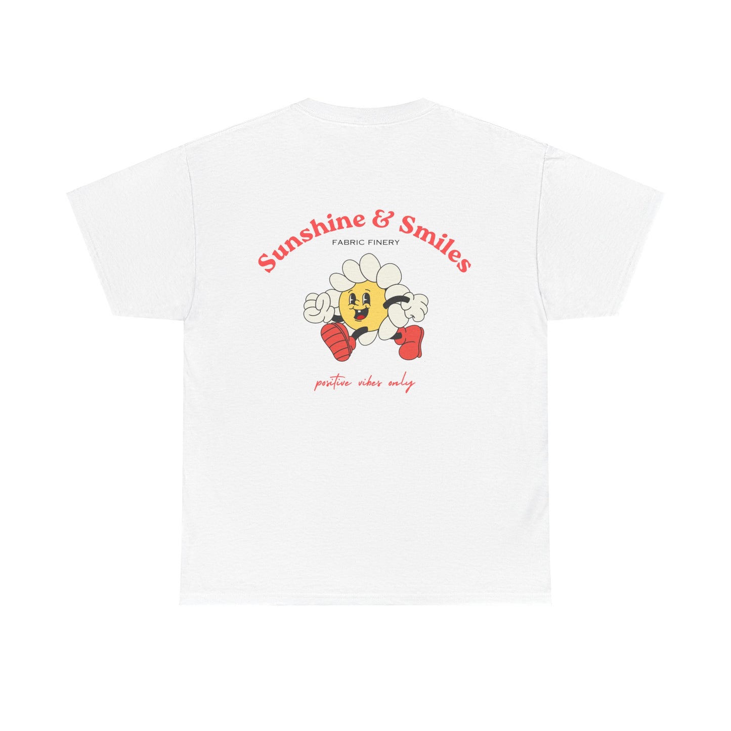 SUNSHINE AND SMILES Unisex Heavy Cotton Tee