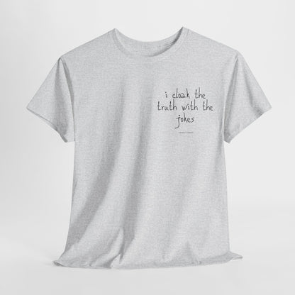 TRUTH 'n'JOKES Unisex-T-Shirt aus schwerer Baumwolle