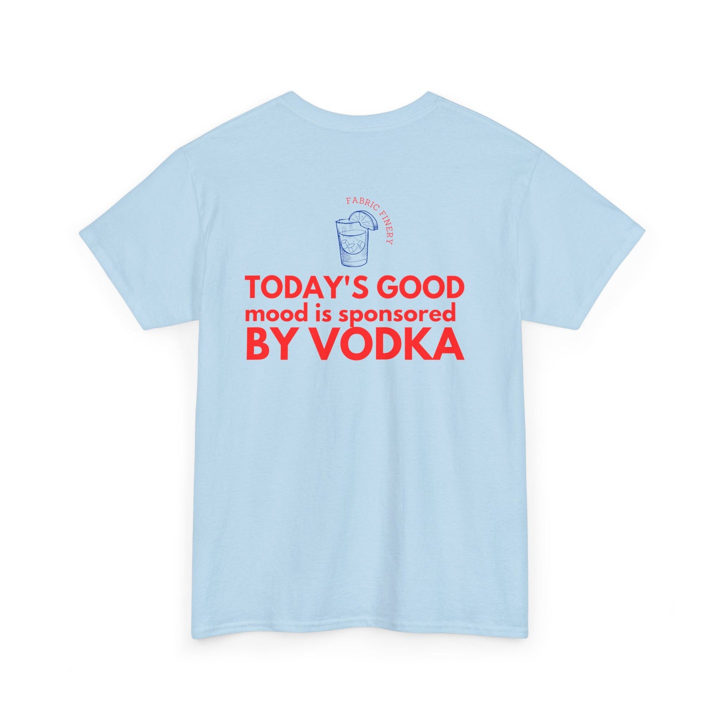 VODKA Unisex Schweres Baumwoll-T-Shirt