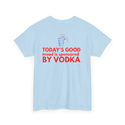 VODKA Unisex Schweres Baumwoll-T-Shirt