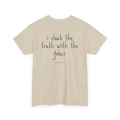 TRUTH 'n'JOKES Unisex-T-Shirt aus schwerer Baumwolle