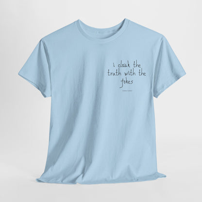 TRUTH 'n'JOKES Unisex-T-Shirt aus schwerer Baumwolle