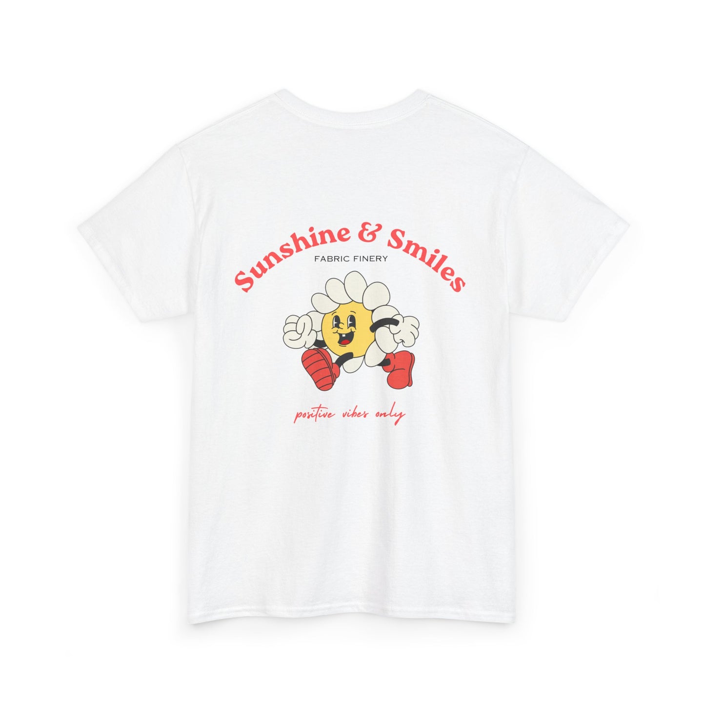 SUNSHINE AND SMILES Unisex Heavy Cotton Tee