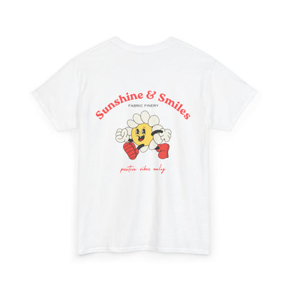 SUNSHINE AND SMILES Unisex Heavy Cotton Tee