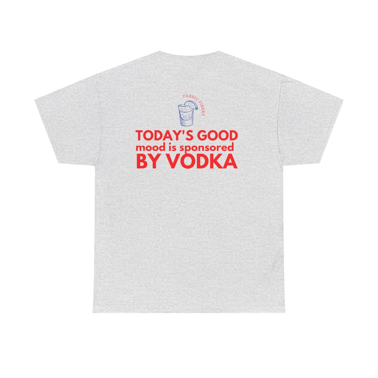 VODKA Unisex Schweres Baumwoll-T-Shirt