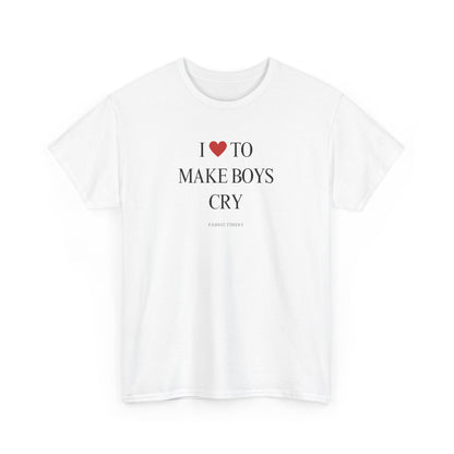 I LOVE TO Unisex Heavy Cotton Tee