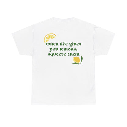 LEMONS Unisex Schweres Baumwoll-T-Shirt 