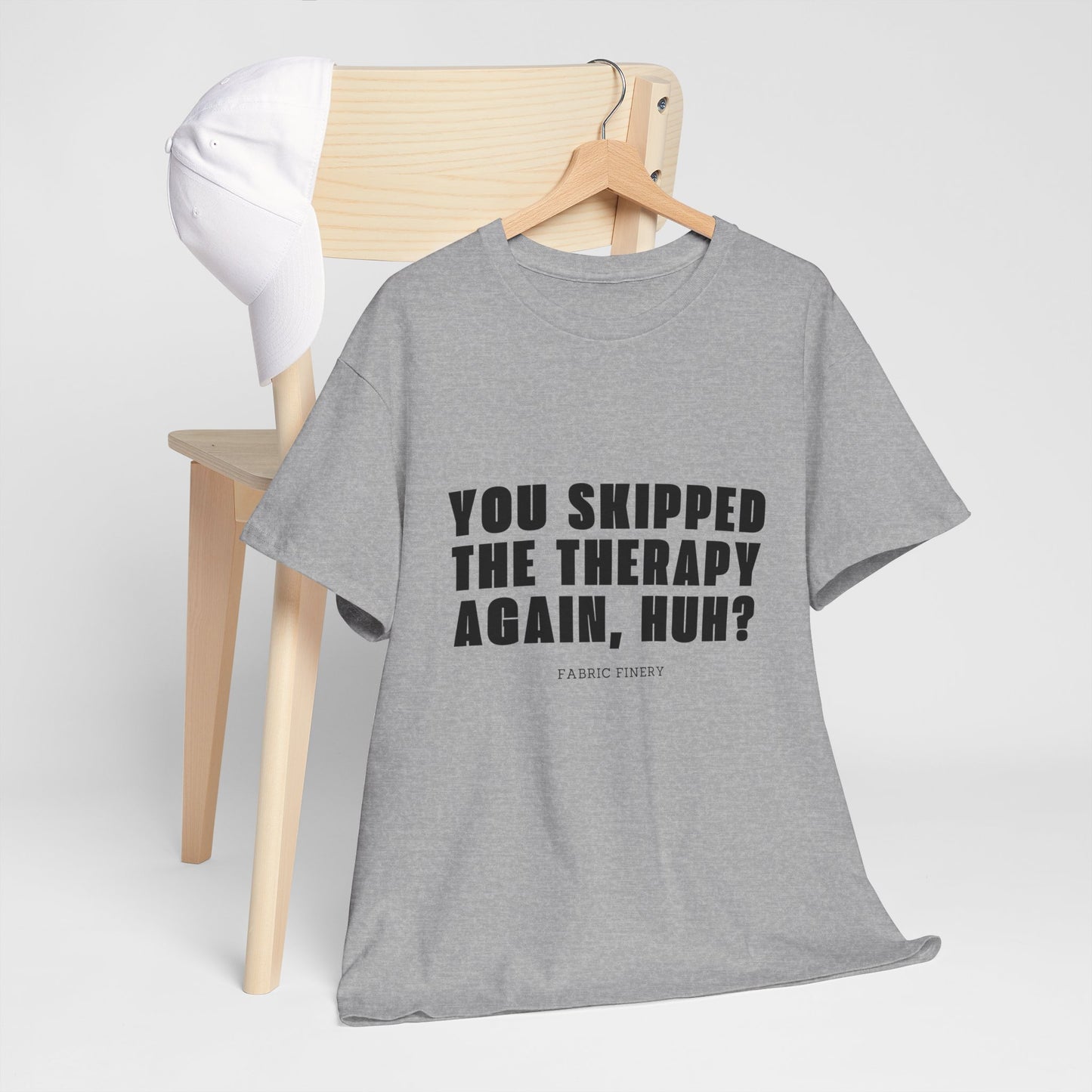 SKIPPED THERAPY Unisex-T-Shirt aus schwerer Baumwolle 