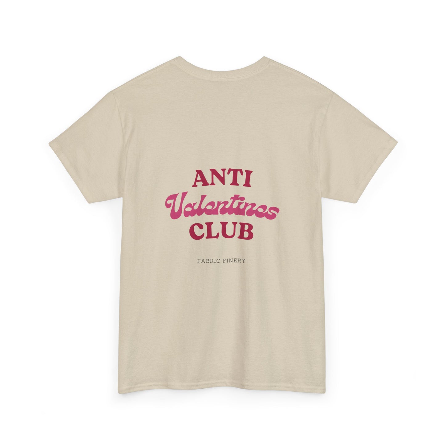 ANTI VALENTINES CLUB Unisex Heavy Cotton Tee