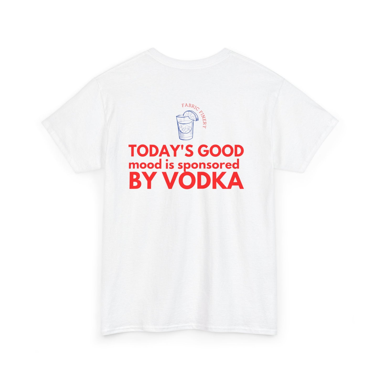 VODKA Unisex Schweres Baumwoll-T-Shirt