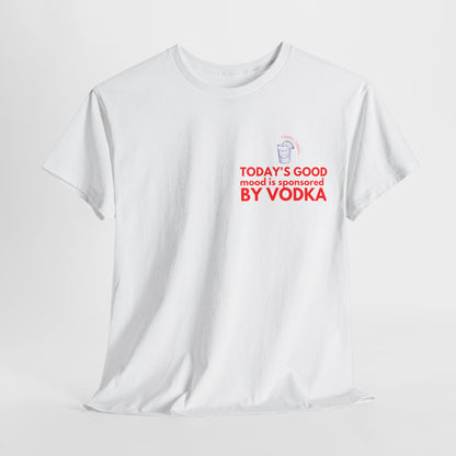 VODKA Unisex Schweres Baumwoll-T-Shirt